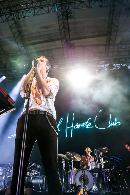 Foster The People, Edgefield Amphitheater, photo by Sydnie Kobza