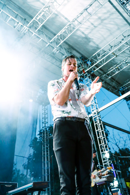 Foster The People, Edgefield Amphitheater, photo by Sydnie Kobza
