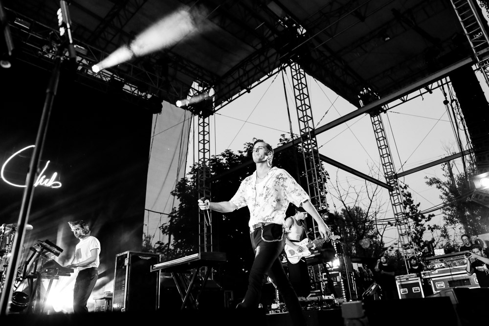 Foster The People, Edgefield Amphitheater, photo by Sydnie Kobza