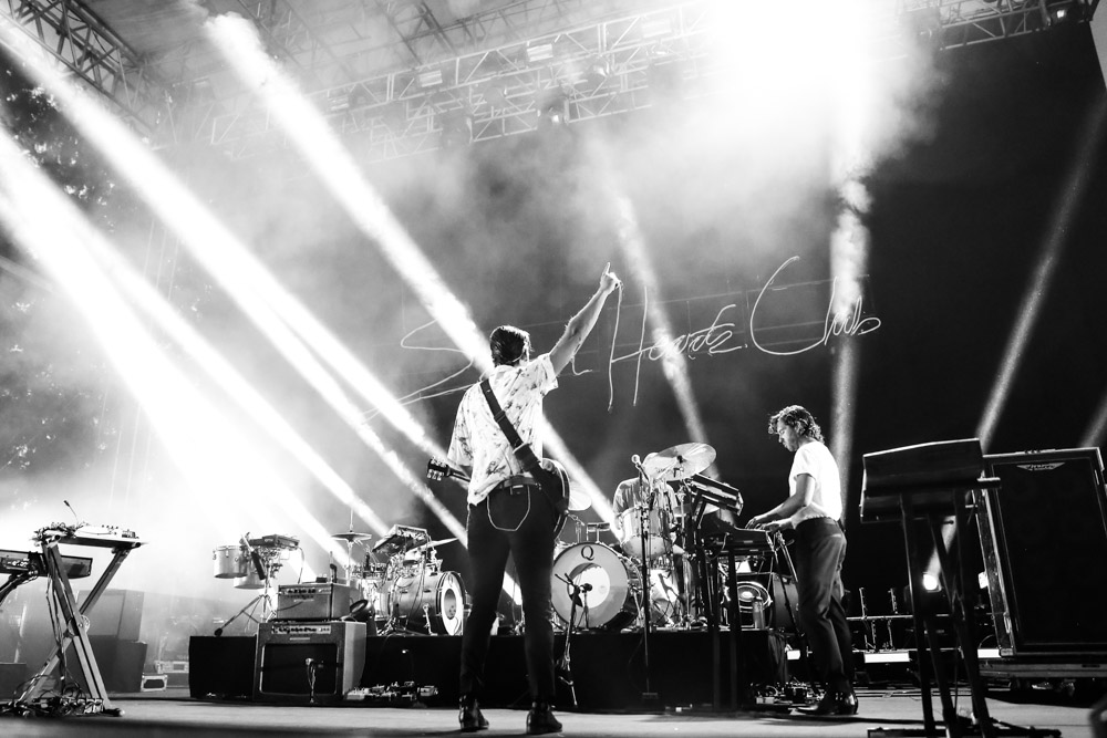 Foster The People, Edgefield Amphitheater, photo by Sydnie Kobza
