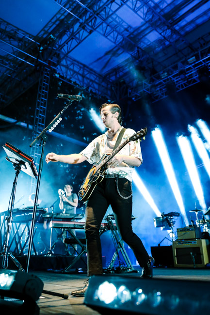 Foster The People, Edgefield Amphitheater, photo by Sydnie Kobza