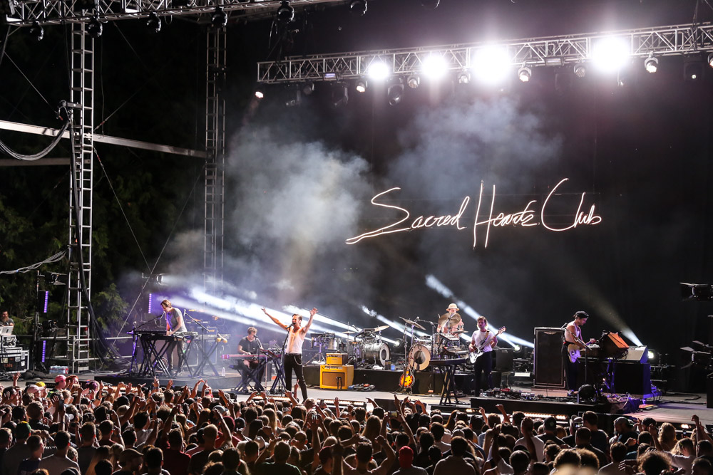 Foster The People, Edgefield Amphitheater, photo by Sydnie Kobza