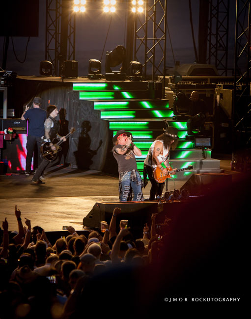 Guns N' Roses, Gorge Amphitheatre, photo by Jessica Rentola Ramberg