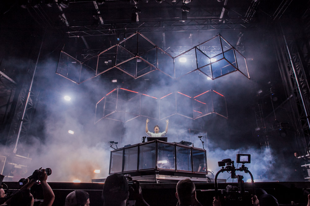 Flume, Bumbershoot, Seattle Center, photo by Tojo Andrianarivo