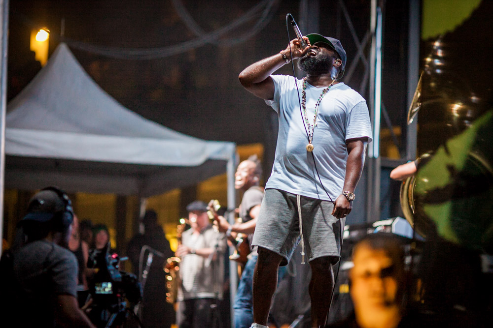 The Roots, Bumbershoot, Seattle Center, photo by Tojo Andrianarivo