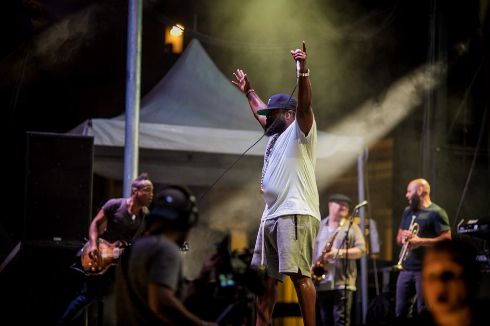The Roots, Bumbershoot, Seattle Center, photo by Tojo Andrianarivo
