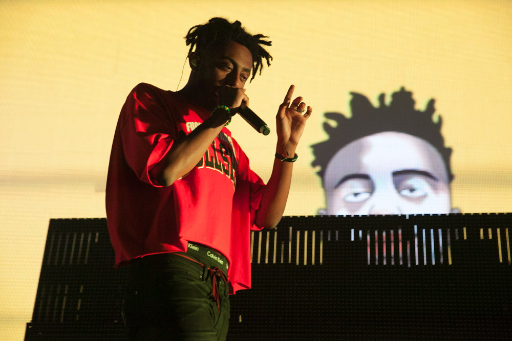 Aminé, Bumbershoot, Seattle Center, photo by Tojo Andrianarivo