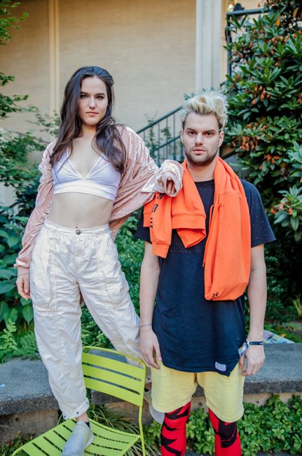 Sofi Tukker, Bumbershoot, Seattle Center, photo by Tojo Andrianarivo