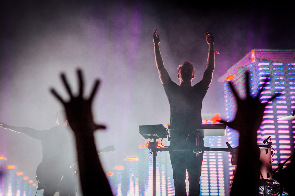 ODESZA, Bumbershoot, Seattle Center, photo by Tojo Andrianarivo