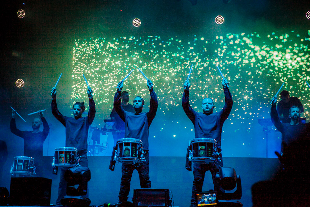 ODESZA, Bumbershoot, Seattle Center, photo by Tojo Andrianarivo