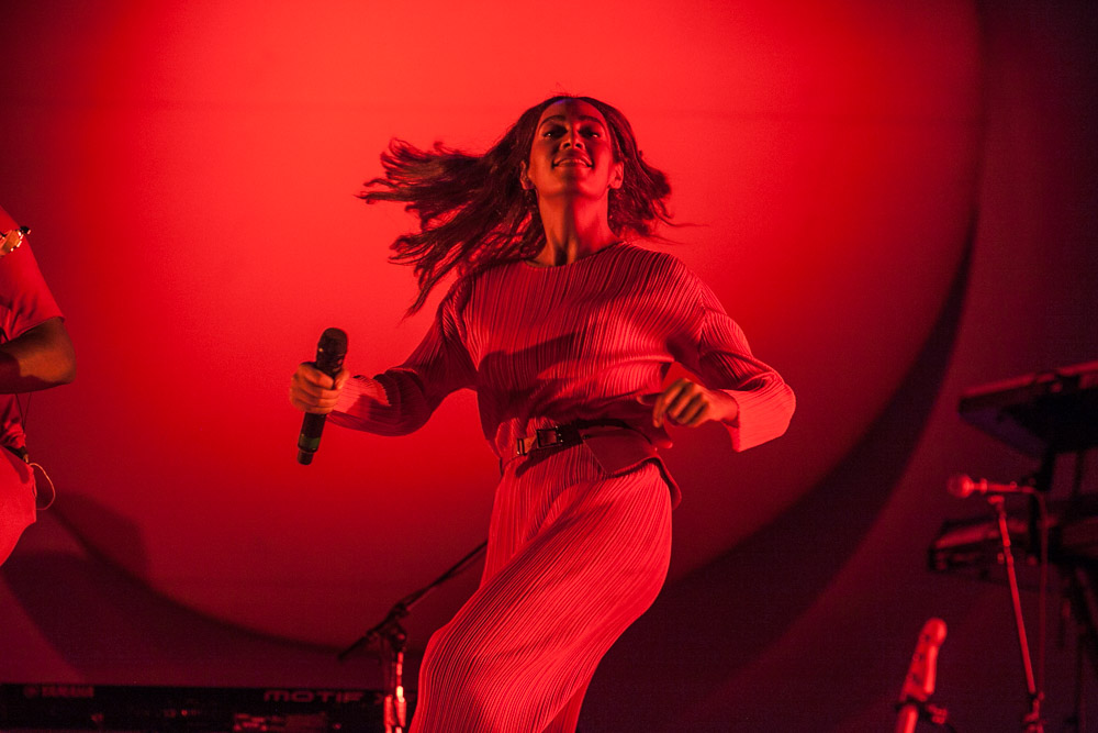 Solange, Bumbershoot, Seattle Center, photo by Tojo Andrianarivo
