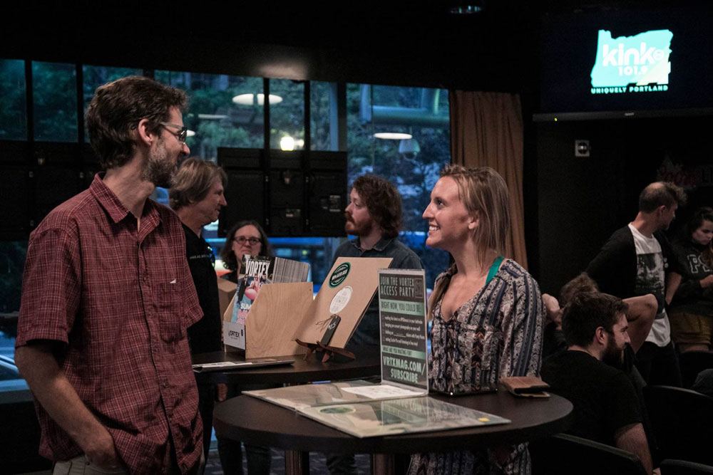 KINK, Bloodworks Live Studio, Vortex Music Magazine, photo by Katie Summer