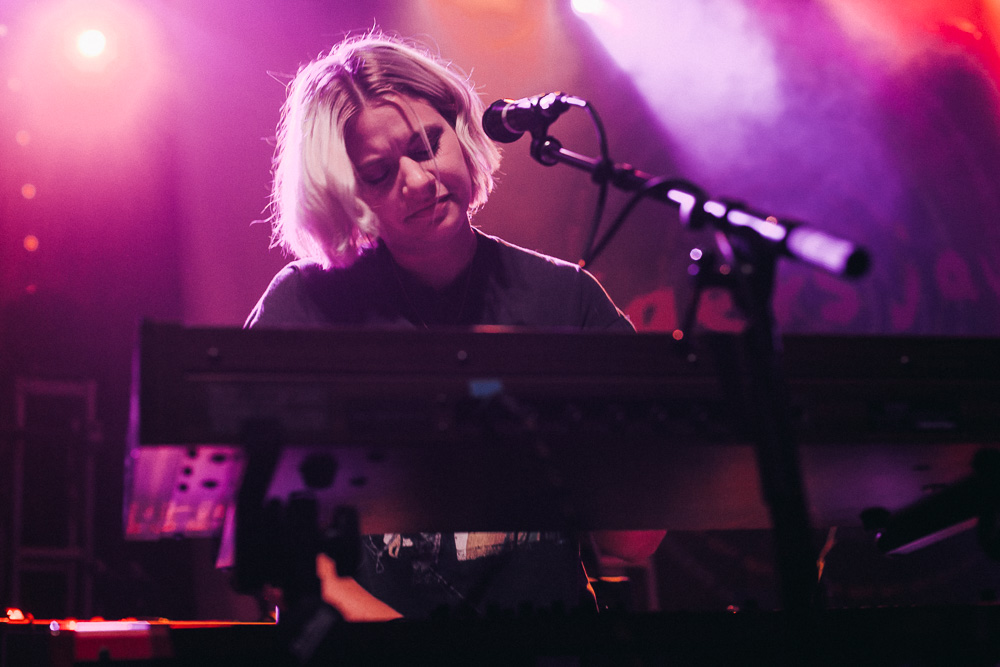 Tigers Jaw, Crystal Ballroom, photo by Blake Sourisseau