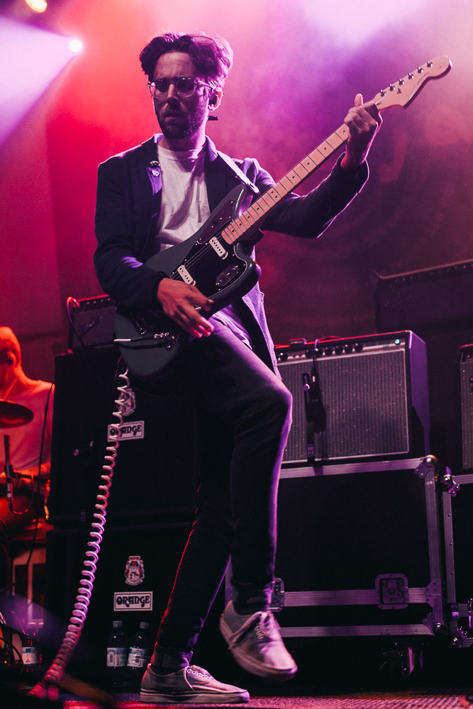 Tigers Jaw, Crystal Ballroom, photo by Blake Sourisseau