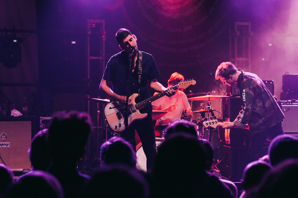 Tigers Jaw, Crystal Ballroom, photo by Blake Sourisseau