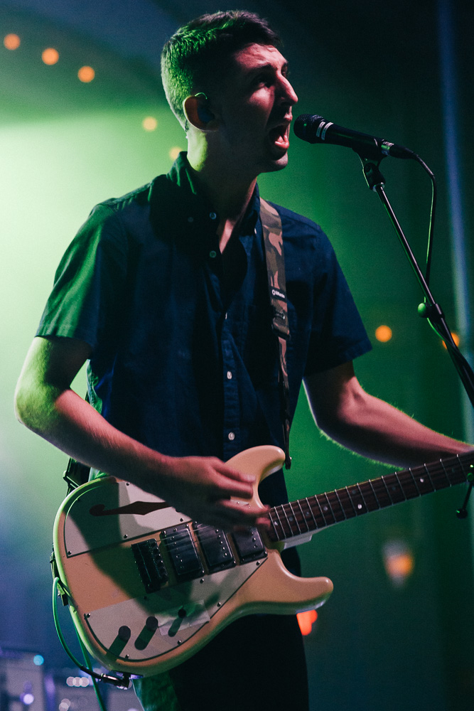Tigers Jaw, Crystal Ballroom, photo by Blake Sourisseau
