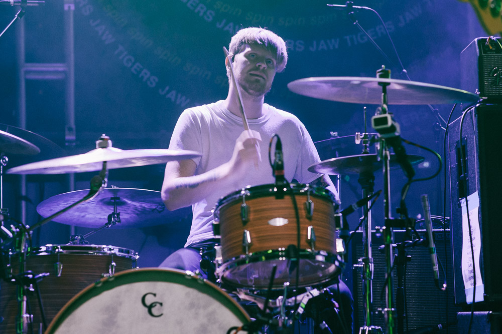 Tigers Jaw, Crystal Ballroom, photo by Blake Sourisseau