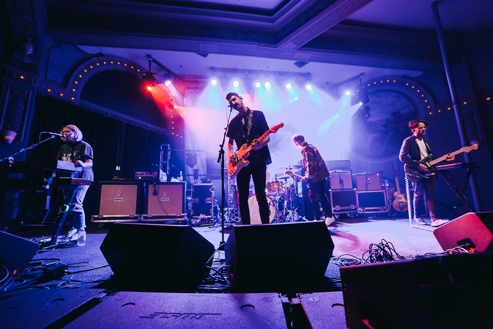 Tigers Jaw, Crystal Ballroom, photo by Blake Sourisseau