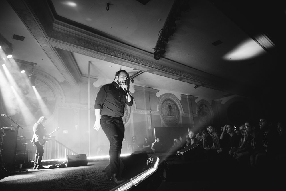 Future Islands, Crystal Ballroom, photo by Jessie McCall