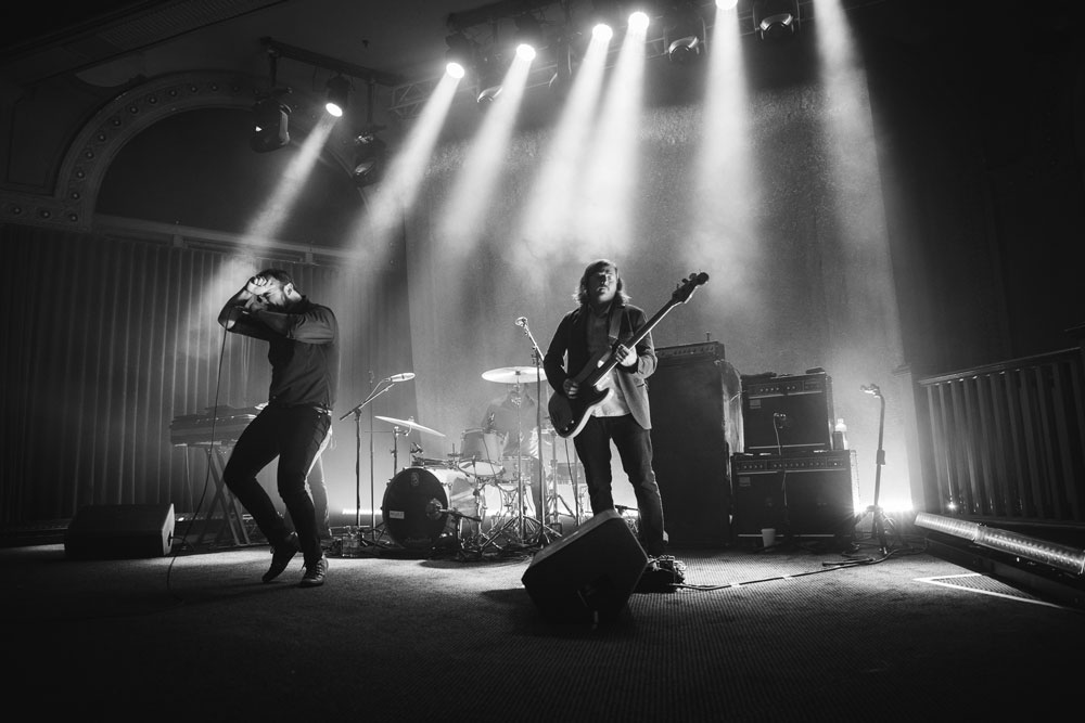Future Islands, Crystal Ballroom, photo by Jessie McCall
