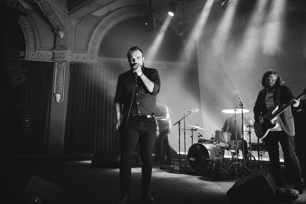 Future Islands, Crystal Ballroom, photo by Jessie McCall