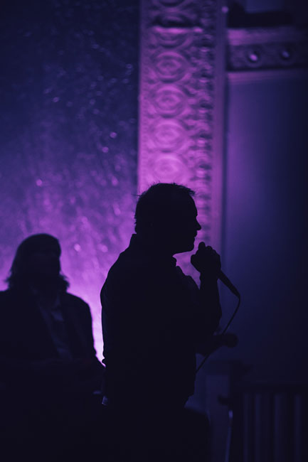 Future Islands, Crystal Ballroom, photo by Jessie McCall