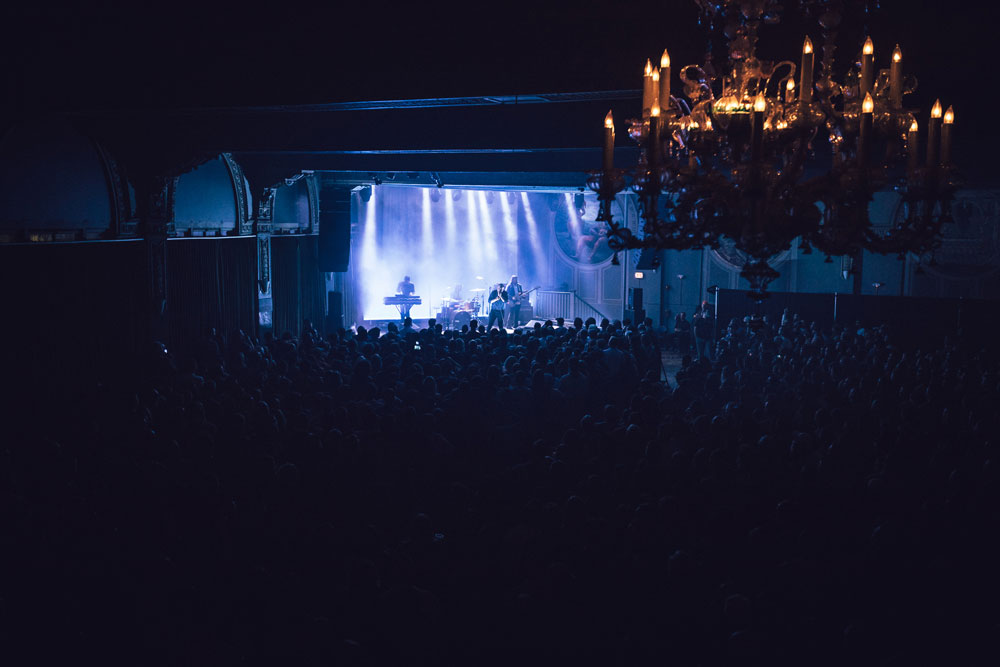 Future Islands, Crystal Ballroom, photo by Jessie McCall