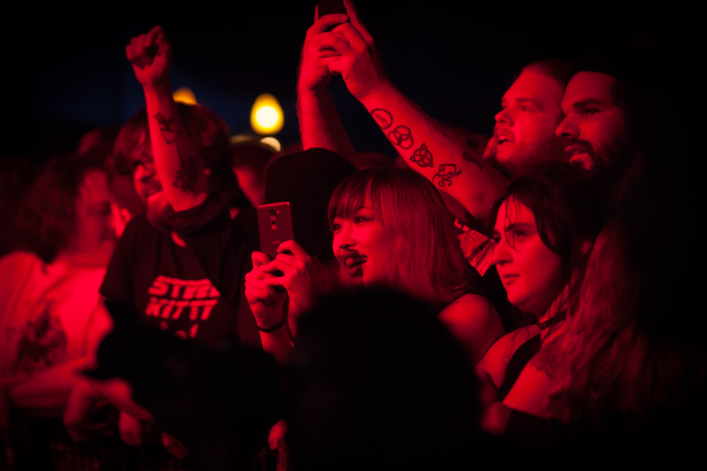 Oh Sees, Crystal Ballroom, photo by William Anthony