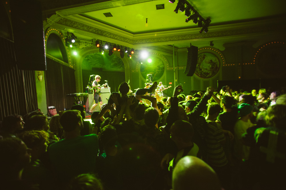 Oh Sees, Crystal Ballroom, photo by William Anthony