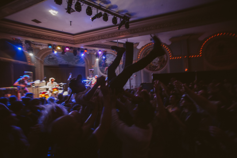 Oh Sees, Crystal Ballroom, photo by William Anthony