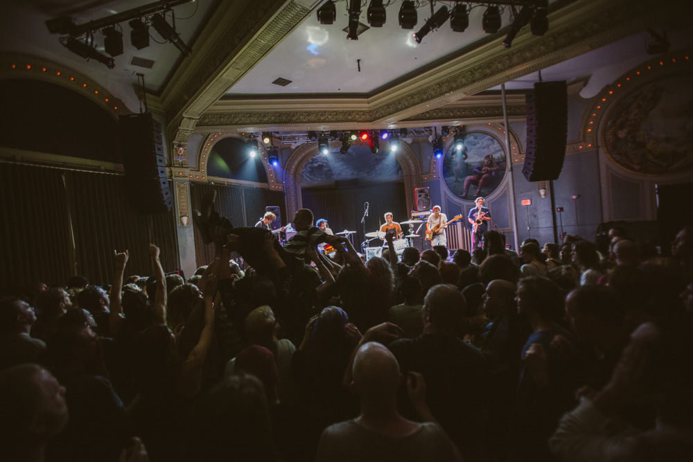 Oh Sees, Crystal Ballroom, photo by William Anthony