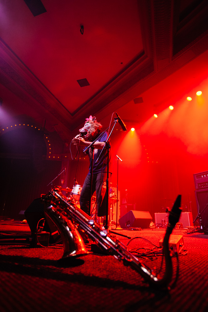 Arrington de Dionyso, Crystal Ballroom, photo by William Anthony