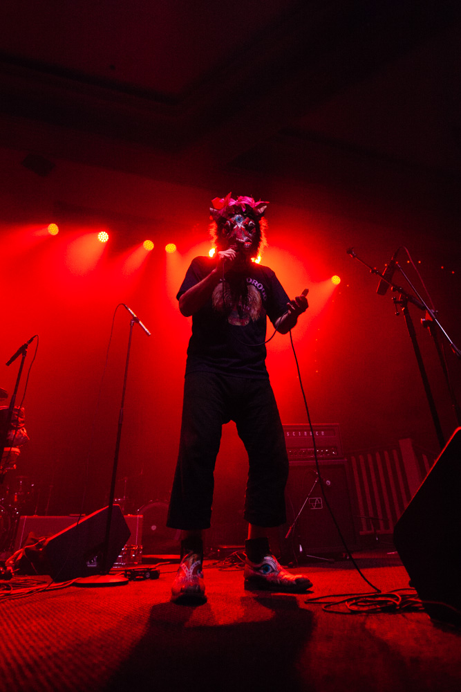 Arrington de Dionyso, Crystal Ballroom, photo by William Anthony