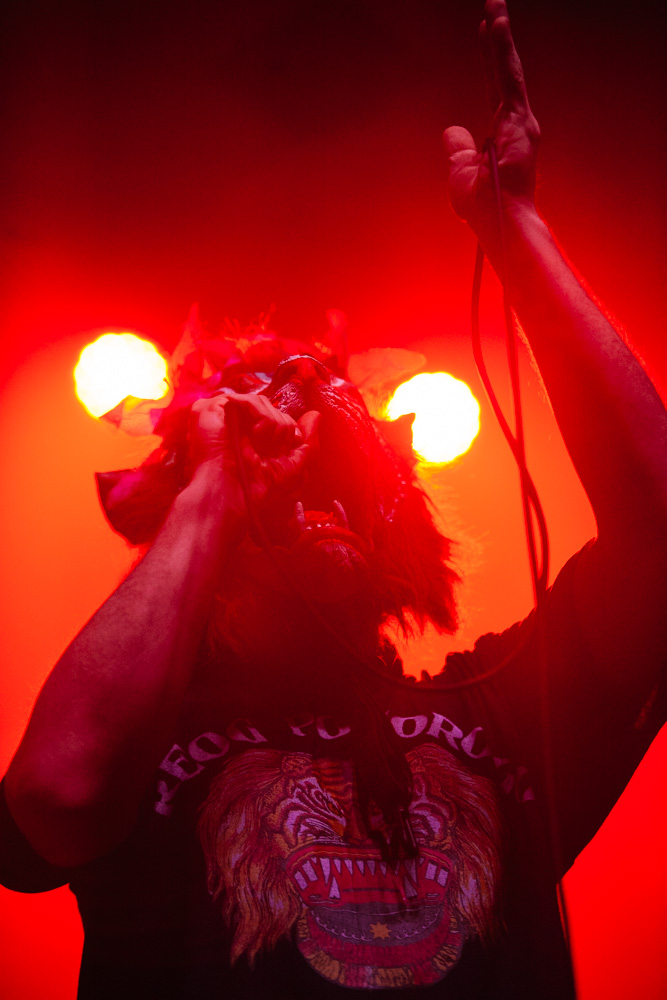 Arrington de Dionyso, Crystal Ballroom, photo by William Anthony