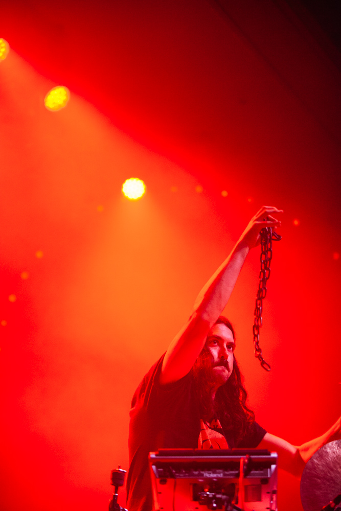 Arrington de Dionyso, Crystal Ballroom, photo by William Anthony