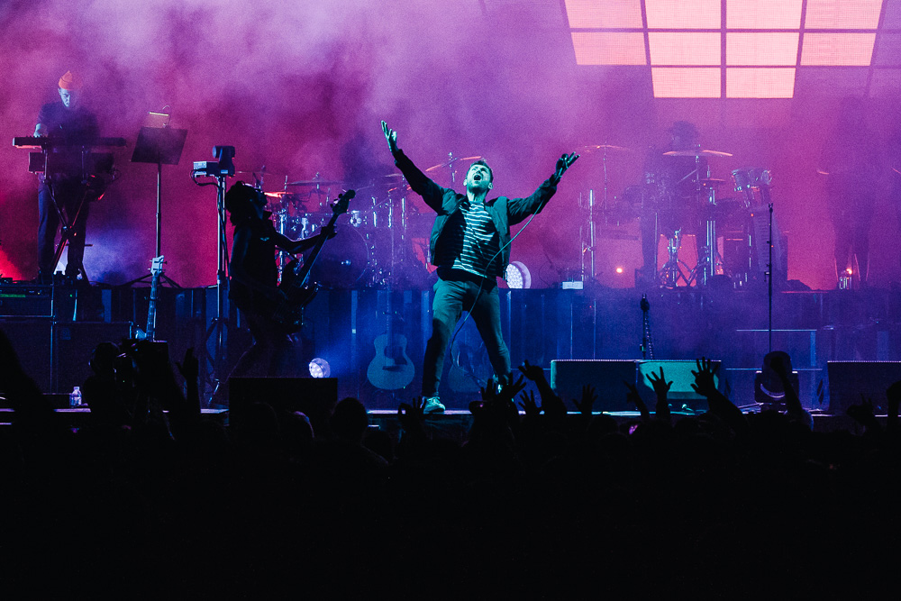 Gorillaz, KeyArena, Seattle Center, photo by Blake Sourisseau