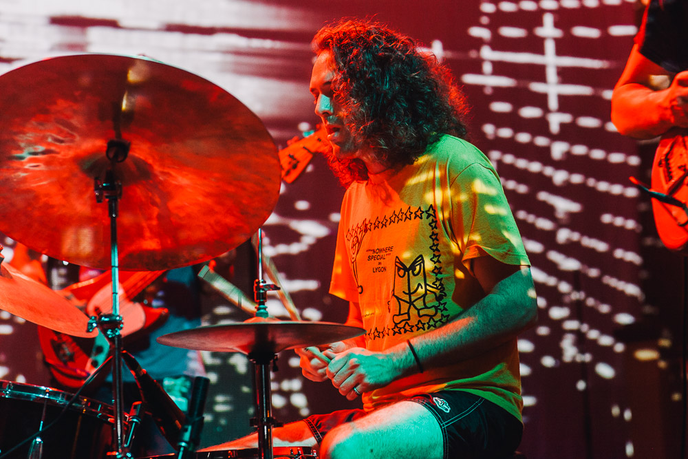 King Gizzard & The Lizard Wizard, Crystal Ballroom, photo by Blake Sourisseau