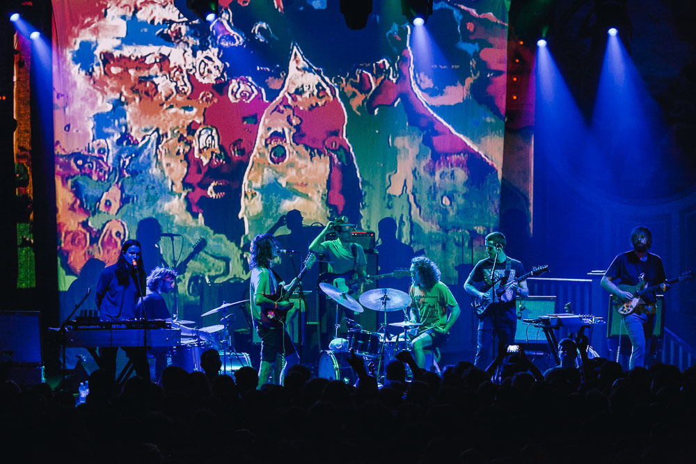 King Gizzard & The Lizard Wizard, Crystal Ballroom, photo by Blake Sourisseau
