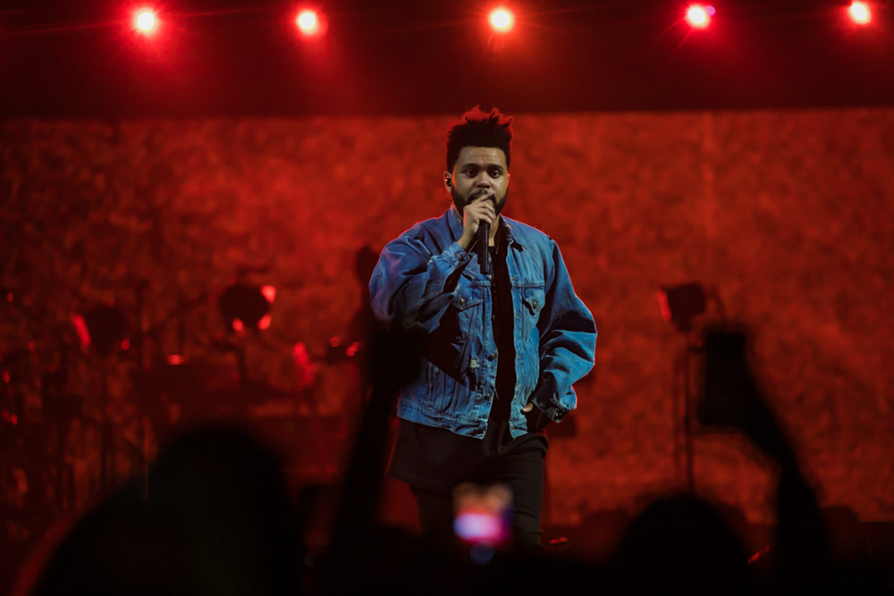 The Weeknd, Moda Center, Rose Quarter, photo by Tojo Andrianarivo