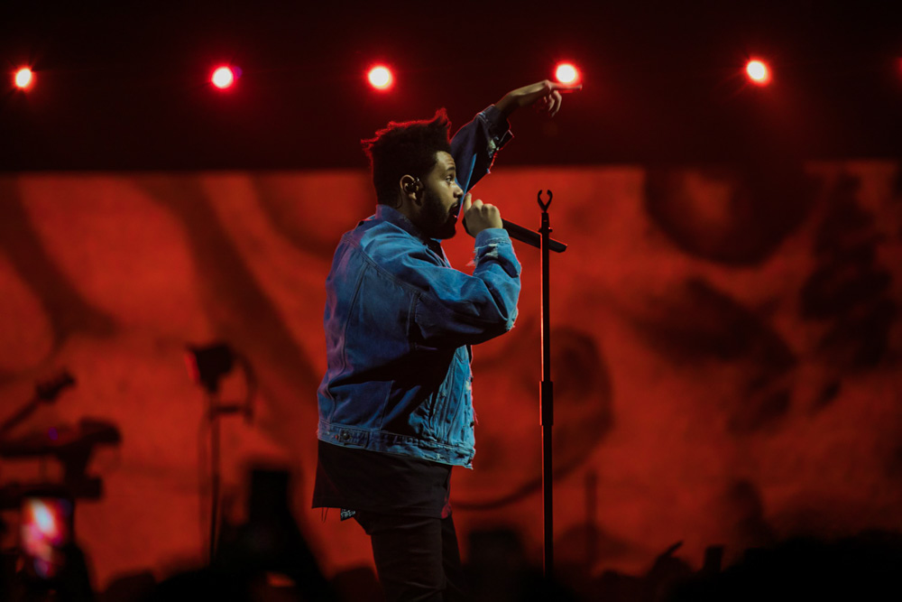 The Weeknd, Moda Center, Rose Quarter, photo by Tojo Andrianarivo