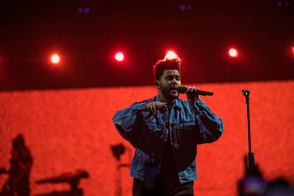 The Weeknd, Moda Center, Rose Quarter, photo by Tojo Andrianarivo