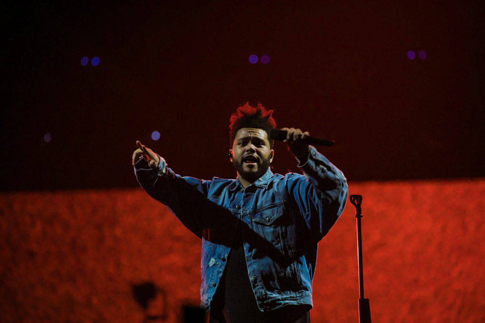 The Weeknd, Moda Center, Rose Quarter, photo by Tojo Andrianarivo