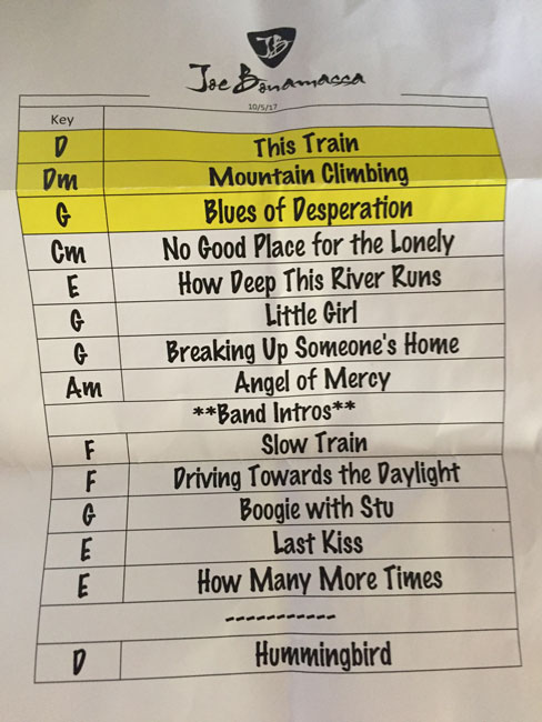 Joe Bonamassa, Arlene Schnitzer Concert Hall, Portland'5 Centers for the Arts, photo by John Alcala