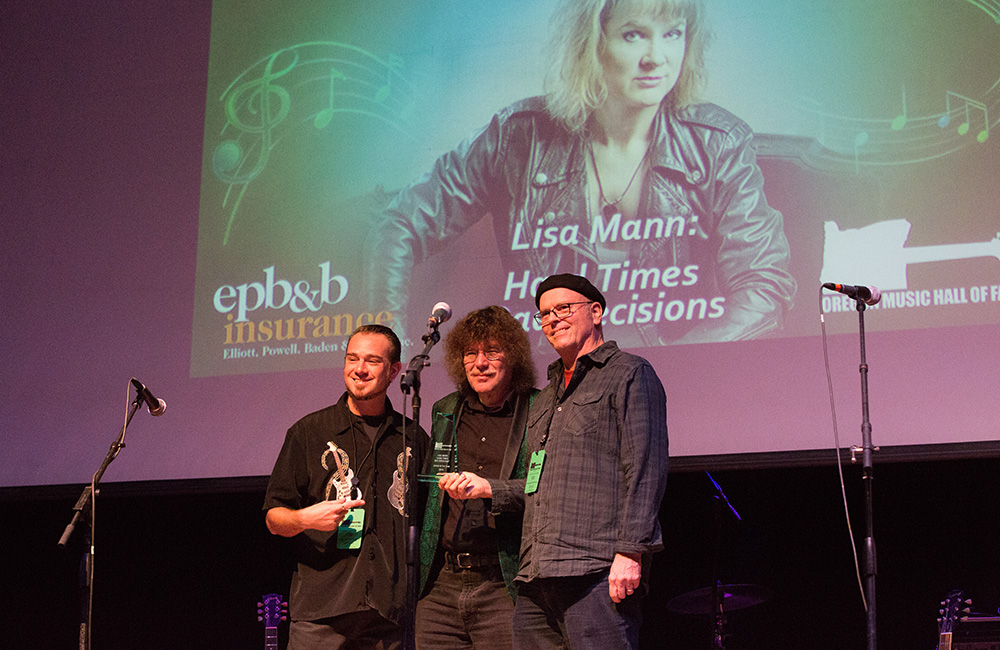 Lisa Mann, Aladdin Theater, Oregon Music Hall of Fame, photo by Joe Duquette