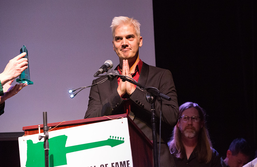 Floater, Aladdin Theater, Oregon Music Hall of Fame, photo by Joe Duquette