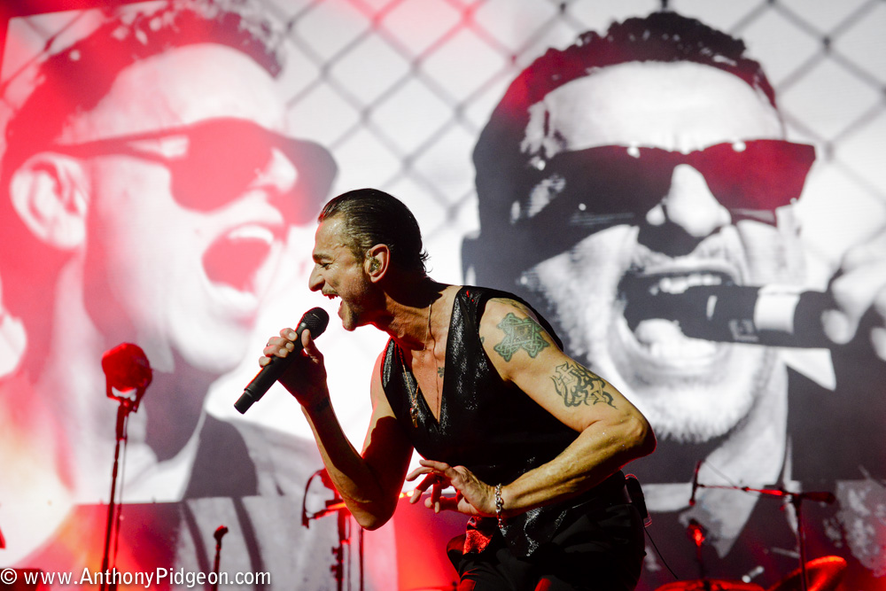 Depeche Mode, Moda Center, Rose Quarter, photo by Anthony Pidgeon