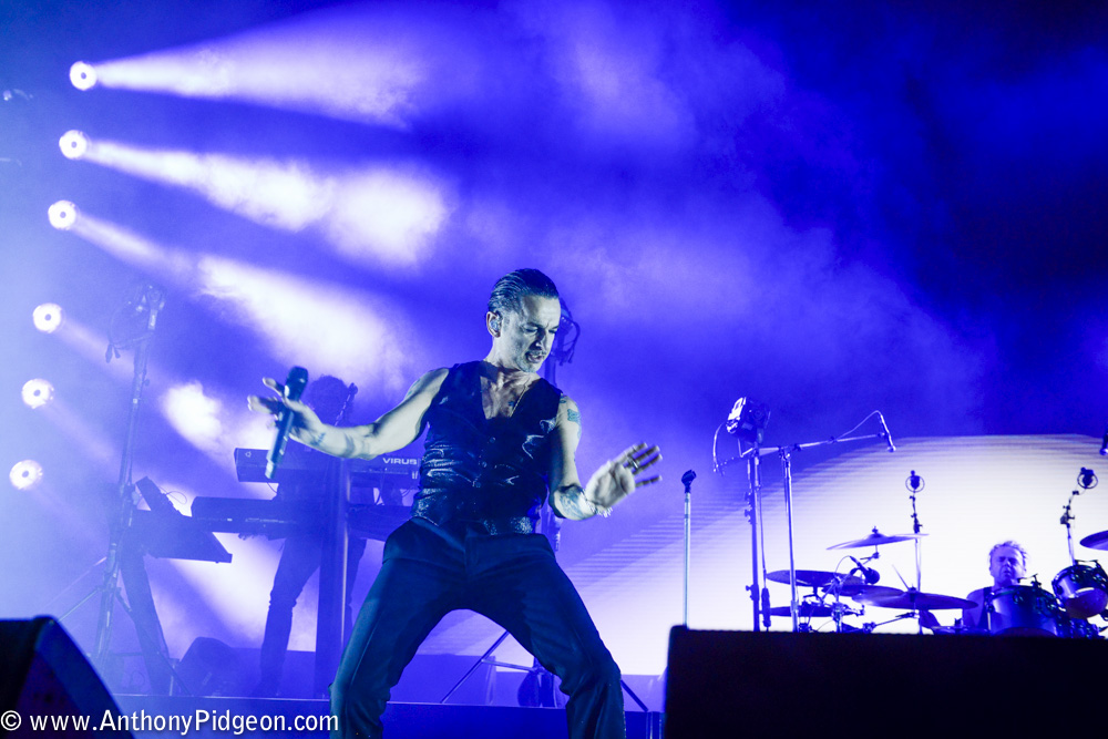 Depeche Mode, Moda Center, Rose Quarter, photo by Anthony Pidgeon
