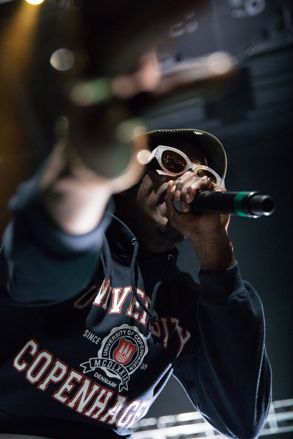 A$AP Mob, Moda Center, photo by Jensen Ocampo
