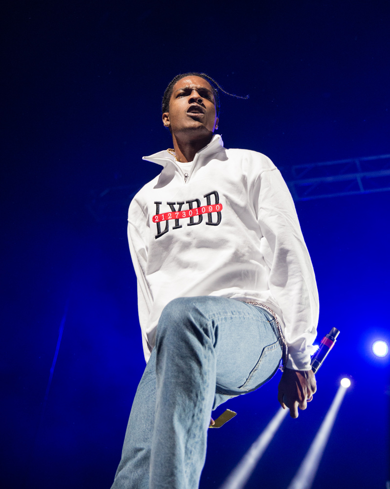 A$AP Mob, A$AP Rocky, Moda Center, photo by Jensen Ocampo