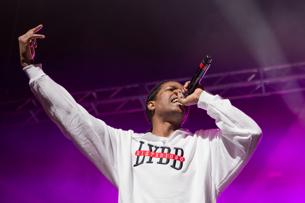 A$AP Mob, A$AP Rocky, Moda Center, photo by Jensen Ocampo